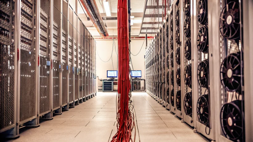 Large-scale server infrastructure with advanced cooling systems managing peak gaming traffic